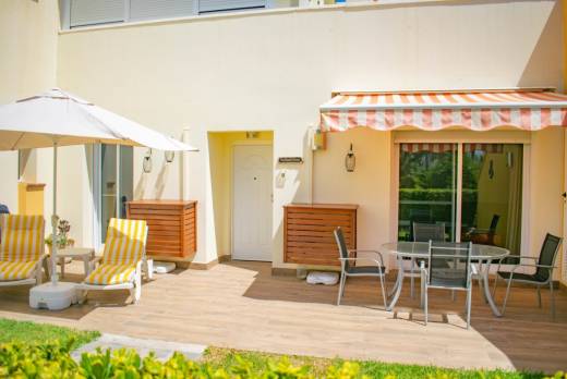 Front of the apartment